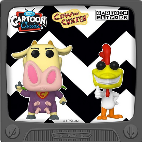 Funko Pop! Animation: Cow & Chicken Collection