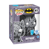 Funko Pop! Art Series: Batman with Pop! Protector - DC Comics (Funko Shop Sticker)