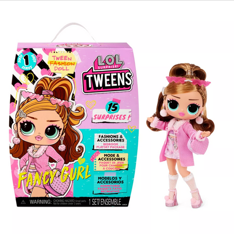 L.O.L. Surprise! Tweens Fashion Doll Fancy Gurl with 15 Surprises