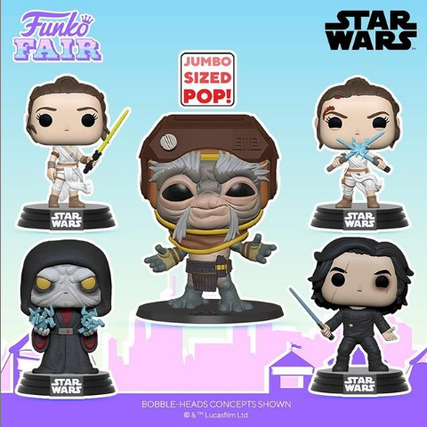 Funko Pop! Star Wars: Episode IX - The Rise of Skywalker Collection (Funko Fair 2021)