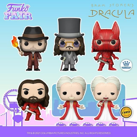 Funko Pop! Movies: Bram Stokers Dracula Collection (Funko Fair 2021)