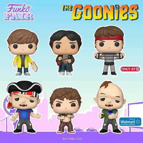 Funko Pop! Movies: The Goonies Collection (Funko Fair 2021)