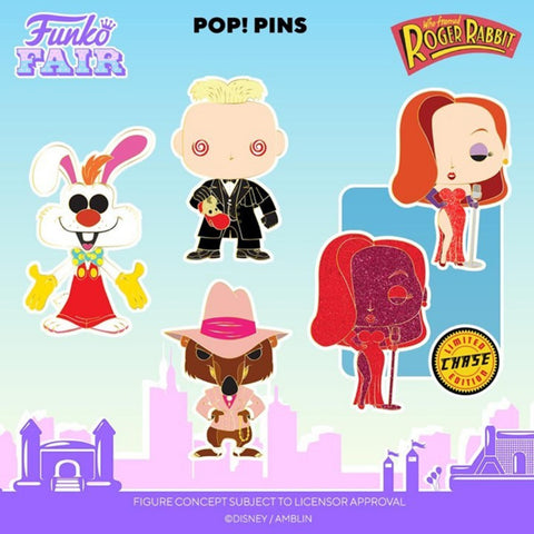 Disney - Roger Rabbit Pop! Pins (Funko Fair 2021)