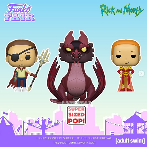 Funko Pop! Animation - Rick and Morty Collection (Funko Fair 2021)