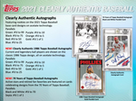 2021 Topps Clearly Authentic Baseball Hobby Box