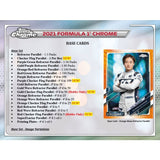 2021 Topps Chrome Formula 1 Racing Hobby Box