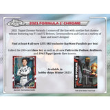 2021 Topps Chrome Formula 1 Racing Hobby Lite Box