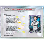 2021 Topps Chrome Formula 1 Racing Hobby Lite Box