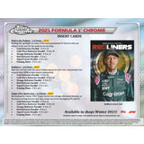 2021 Topps Chrome Formula 1 Racing Hobby Lite Box