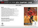 2020/21 Topps UEFA Stadium Club Chrome Soccer Hobby Box