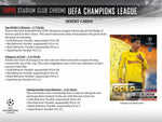 2020/21 Topps UEFA Stadium Club Chrome Soccer Hobby Box