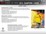2020/21 Topps UEFA Stadium Club Chrome Soccer Hobby Box