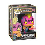 Funko Pop! Marvel: Black Light - Captain Marvel (Target Sticker)