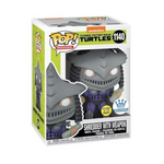 Funko Pop! TMNT - Shredder with Weapon (GITD)(Funko Shop Sticker)