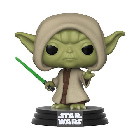 Funko Pop! Star Wars: Yoda (Hooded)(GameStop Sticker)