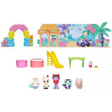 Gabby's Dollhouse Pandy Paws Birthday Figure Set