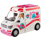 Barbie Care Clinic Ambulance 2-in-1 Fun Playset for Ages 3Y+