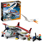 LEGO Jurassic World Dominion Quetzalcoatlus Plane Ambush 76947 Dinosaur Building Toy Set for Kids Aged 7 and up (293 Pieces)