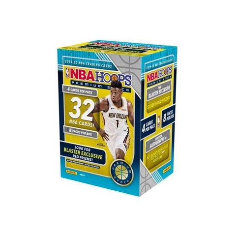 2019-20 NBA Hoops Premium Stock Basketball T/C Blaster Box