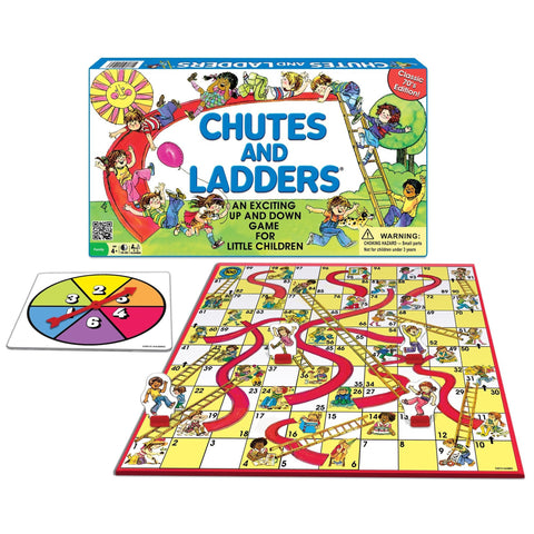 Classic Chutes and Ladders Game