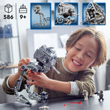 LEGO Star Wars Hoth AT-ST 75322 Building Kit; Construction Toy for Kids Aged 9 and Up, with a Buildable Battle of Hoth AT-ST Walker and 4 Star Wars: The Empire Strikes Back Characters (586 Pieces)