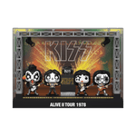 Funko Pop! Moment Deluxe: Kiss’ Alive II Tour in 1978 Vinyl Figures (2022 Limited Edition Walmart Exclusive)