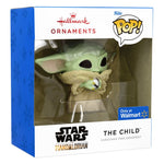 Hallmark Funko Pop! Star Wars: The Mandalorian The Child Grogu Christmas Ornament  (Walmart Sticker)