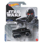 Star Wars Hot Wheels Character Car Mix 5 Case of 8