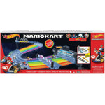 Hot Wheels Mario Kart Rainbow Road Raceway Set with 2 1:64 Scale Vehicles