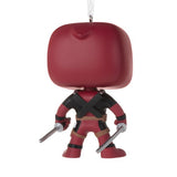 Hallmark Funko Pop! Marvel Deadpool Christmas Ornament (Walmart Sticker)