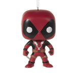 Hallmark Funko Pop! Marvel Deadpool Christmas Ornament (Walmart Sticker)