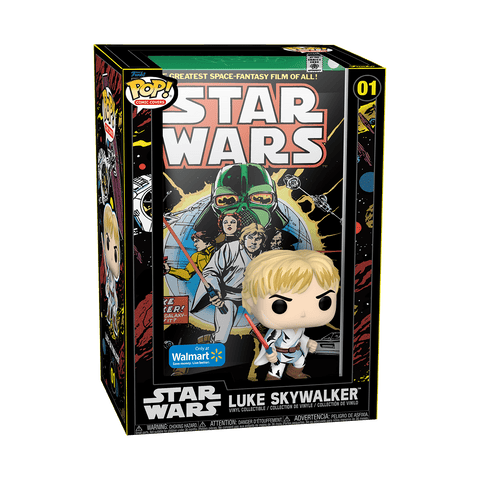 Funko Pop! Comic Cover: Star Wars - Luke Vinyl Bobblehead (Walmart Exclusive)