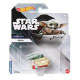 Star Wars Hot Wheels Character Car Mix 5 Case of 8