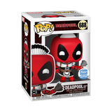 Funko Pop! Marvel: Deadpool As French Maid (Funko Shop Sticker)