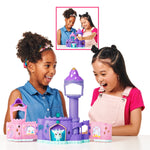 Magic Mixies, Mixlings Magic Castle Playset, Expanding Playset with Magic Wand that Reveals 5 Magic Moments, Toys for Kids, Ages 5+