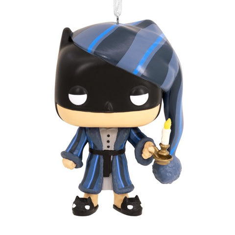 Hallmark Funko Pop! DC Comics Batman as Ebenezer Scrooge Christmas Ornament (Walmart Sticker)