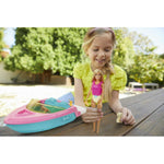 Barbie Doll and Boat Doll Playset with Puppy and Accessories