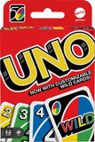 UNO Color & Number Matching Card Game, Customizable Family Fun, 2-10 Players Ages 7+