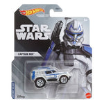 Star Wars Hot Wheels Character Car Mix 5 Case of 8