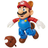 Nintendo Super Mario Raccoon Mario With Super Leaf Action Figure Set