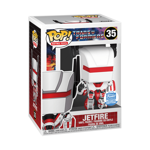 Funko Pop! Animation: Transformers - Jetfire (Funko Shop Sticker)