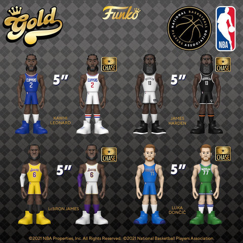 Funko Vinyl Gold: NBA Collection