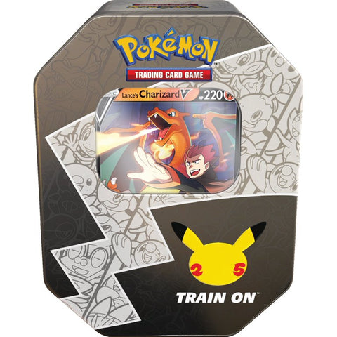 Pokemon Trading Cards 25th Anniversary Tin