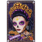 Barbie 2021 Dia De Muertos Doll (11.5-In) Wearing Embroidered Dress & Calavera Face Paint