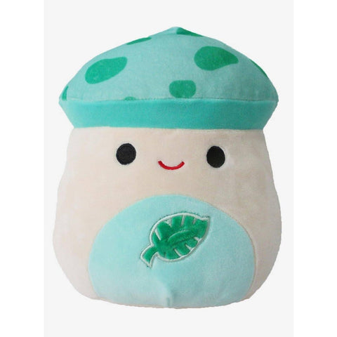 Squishmallow 8" Sydney Mint Green Leaf Mushroom Plush Hot Topic Exclusive *NWT*