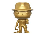 Funko Pop! Movies: Gold Indiana Jones 10" (Funko Shop Sticker)